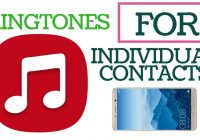 Set Individual Ringtones to Contacts