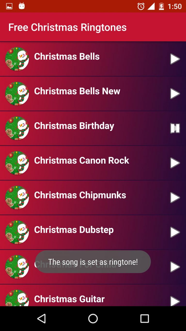 christmas ringtones free download