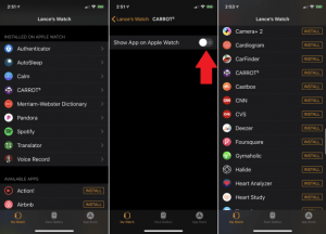 How to free up space on the apple watch