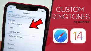 make a custom ringtone